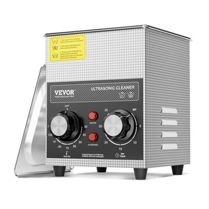 image:imageVEVOR 2L Ultrasonic Cleaner with Heater Timer amp Basket Professional Digital Sonic Cavitation Machine 60W Cleaning Machine for Watch Instruments Glasses Coin Metal Parts Tool2L