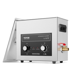 image:imageVEVOR 2L Ultrasonic Cleaner with Heater Timer amp Basket Professional Digital Sonic Cavitation Machine 60W Cleaning Machine for Watch Instruments Glasses Coin Metal Parts Tool6L