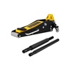 image:imageVEVOR 3 Ton Low Profile  Aluminum and Steel Racing Floor Jack with Dual Pistons Quick Lift Pump for Sport Utility Vehicle Lifting Range 3611191116 yellowblack15T