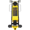 image:imageVEVOR 3 Ton Low Profile  Aluminum and Steel Racing Floor Jack with Dual Pistons Quick Lift Pump for Sport Utility Vehicle Lifting Range 3611191116 yellowblack3T