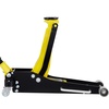 image:imageVEVOR 3 Ton Low Profile  Aluminum and Steel Racing Floor Jack with Dual Pistons Quick Lift Pump for Sport Utility Vehicle Lifting Range 3611191116 yellowblack3T