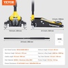 image:imageVEVOR 3 Ton Low Profile  Aluminum and Steel Racing Floor Jack with Dual Pistons Quick Lift Pump for Sport Utility Vehicle Lifting Range 3611191116 yellowblack2T