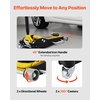 image:imageVEVOR 3 Ton Low Profile  Aluminum and Steel Racing Floor Jack with Dual Pistons Quick Lift Pump for Sport Utility Vehicle Lifting Range 3611191116 yellowblack3T