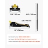 image:imageVEVOR 3 Ton Low Profile  Aluminum and Steel Racing Floor Jack with Dual Pistons Quick Lift Pump for Sport Utility Vehicle Lifting Range 3611191116 yellowblack3T