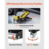 image:imageVEVOR 3 Ton Low Profile  Aluminum and Steel Racing Floor Jack with Dual Pistons Quick Lift Pump for Sport Utility Vehicle Lifting Range 3611191116 yellowblack15T