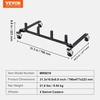 image:imageVEVOR Car Dolly Rack Storage Rack with 360 Rotatable Wheels Hydraulic Ratchet Trolley Jack Stand Organizer Jack Stands Holder Storage Rack 4Dolly Capacity Compatible with Most Dollies