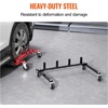 image:imageVEVOR Car Dolly Rack Storage Rack with 360 Rotatable Wheels Hydraulic Ratchet Trolley Jack Stand Organizer Jack Stands Holder Storage Rack 4Dolly Capacity Compatible with Most Dollies