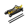 image:imageVEVOR Low Profile Floor Jack 2 Ton 4400 lbs Heavy Duty Iron Hydraulic Racing Floor Jack Hydraulic Car Jack Single Piston Quick Lift Pump 49132 Height Lifting Range Yellow25T