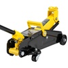image:imageVEVOR Low Profile Floor Jack 2 Ton 4400 lbs Heavy Duty Iron Hydraulic Racing Floor Jack Hydraulic Car Jack Single Piston Quick Lift Pump 49132 Height Lifting Range Yellow2T