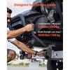 image:imageVEVOR Ratchet Tie Down Straps Kit 2 x 120 Tire Straps 5512 LBS Working Load 11023 LBS Breaking Strength Car Tie Down Straps with Snap Hooks for Passenger Car Truck Trailer 4PackFixedType with with SHook