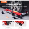 image:imageVEVOR Wheel Dolly  Max Capacity 1500 Lbs Car Jack Dolly Lifter with 360 Rotatable Wheels Heavy Duty Vehicle Positioning Hydraulic Tire Jack for Vehicle Repair and MovingRed