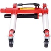 image:imageVEVOR Wheel Dolly  Max Capacity 1500 Lbs Car Jack Dolly Lifter with 360 Rotatable Wheels Heavy Duty Vehicle Positioning Hydraulic Tire Jack for Vehicle Repair and MovingRed