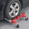 image:imageVEVOR Wheel Dolly 3000 lbs Car Moving Dolly Wheel Dolly Car Tire Stake Set of 2 Piece HeavyDuty Car Tire Dolly Cart Moving Cars Trucks Trailers Motorcycles and Boats1 Pack
