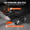 image:imageVEVOR Wheel Dolly 3000 lbs Car Moving Dolly Wheel Dolly Car Tire Stake Set of 2 Piece HeavyDuty Car Tire Dolly Cart Moving Cars Trucks Trailers Motorcycles and Boats4 Pack