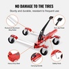 image:imageVEVOR Wheel Dolly 3000 lbs Car Moving Dolly Wheel Dolly Car Tire Stake Set of 2 Piece HeavyDuty Car Tire Dolly Cart Moving Cars Trucks Trailers Motorcycles and Boats1 Pack