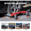 image:imageVEVOR Wheel Dolly 3000 lbs Car Moving Dolly Wheel Dolly Car Tire Stake Set of 2 Piece HeavyDuty Car Tire Dolly Cart Moving Cars Trucks Trailers Motorcycles and Boats1 Pack