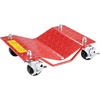 image:imageVEVOR Wheel Dolly 8000 lbs Capacity HeavyDuty Steel Car Mover Wheel Dolly Car Tire Stake Set with Brakes Vehicle Moving Cart Moving Cars Trucks Trailers Motorcycles and Boats Set of 4 RedRed