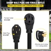 image:imageVEVOR 36 FT 50 Amp RV Extension Cord Durable Premium Power Cord RV 265mm Wire Diameter Extension Cord Copper Wire RV Cord Power Supply Cable for Trailer Motorhome Camper with Handles50 FT