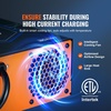 image:imageVEVOR 55 Amp RV Converter 120V AC to 12V DC Battery Charger Power Converter with 4 Stage Smart Charging 13V165V Adjustable Operating Range Compatible with Lithium Lead Acid Battery ETL80 Amp