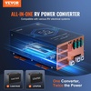 image:imageVEVOR 55 Amp RV Converter 120V AC to 12V DC Battery Charger Power Converter with 4 Stage Smart Charging 13V165V Adjustable Operating Range Compatible with Lithium Lead Acid Battery ETL55 Amp