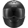 image:imageVEVOR Full Face Motorcycle Helmet DOT Approved Dual Visor amp Interchangeable Lens Smart Street ABS Helmet Comfortable Motocross Helmet Fit for Youth amp AdultsBlack