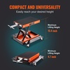 image:imageVEVOR Motorcycle Lift 1100 LBS Motorcycle Lift ATV Scissor Lift Jack with Dolly amp Hand Crank Center Hoist Crank Stand with Wide Deck amp Tool Tray for Street Bikes Cruiser Bikes Touring Motorcycles1100 lbsScissorwith Dolly  Hand Crank