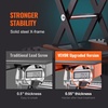 image:imageVEVOR Motorcycle Lift 1100 LBS Motorcycle Lift ATV Scissor Lift Jack with Dolly amp Hand Crank Center Hoist Crank Stand with Wide Deck amp Tool Tray for Street Bikes Cruiser Bikes Touring Motorcycles1100 lbsScissorwith Dolly  Hand Crank