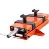 image:imageVEVOR Motorcycle Lift 1100 LBS Motorcycle Lift ATV Scissor Lift Jack with Dolly amp Hand Crank Center Hoist Crank Stand with Wide Deck amp Tool Tray for Street Bikes Cruiser Bikes Touring Motorcycles1100 lbsScissorwith Saddle  Safety Pin