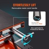 image:imageVEVOR Motorcycle Lift 1100 LBS Motorcycle Lift ATV Scissor Lift Jack with Dolly amp Hand Crank Center Hoist Crank Stand with Wide Deck amp Tool Tray for Street Bikes Cruiser Bikes Touring Motorcycles1100 lbsScissorwith Dolly  Hand Crank