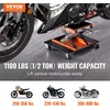 image:imageVEVOR Motorcycle Lift 1100 LBS Motorcycle Lift ATV Scissor Lift Jack with Dolly amp Hand Crank Center Hoist Crank Stand with Wide Deck amp Tool Tray for Street Bikes Cruiser Bikes Touring Motorcycles1100 lbsScissorwith Dolly  Hand Crank