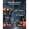 image:imageVEVOR Motorcycle Lift 1100 LBS Motorcycle Lift ATV Scissor Lift Jack with Dolly amp Hand Crank Center Hoist Crank Stand with Wide Deck amp Tool Tray for Street Bikes Cruiser Bikes Touring Motorcycles1200 lbsScissorwith Ratchet and Crank