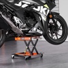image:imageVEVOR Motorcycle Lift 1100 LBS Motorcycle Lift ATV Scissor Lift Jack with Dolly amp Hand Crank Center Hoist Crank Stand with Wide Deck amp Tool Tray for Street Bikes Cruiser Bikes Touring Motorcycles1100 lbsScissorwith Dolly  Hand Crank