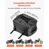image:imageVEVOR Motorcycle Top Case 45L Universal Aluminum Alloy Motorbike Tail Box with Leather Lining 45L Waterproof Detachable Motorcycle Top Box with Lock amp Back Cushion Fit for 99 of Motorcycle Frames2234 L