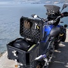 image:imageVEVOR Motorcycle Top Case 45L Universal Aluminum Alloy Motorbike Tail Box with Leather Lining 45L Waterproof Detachable Motorcycle Top Box with Lock amp Back Cushion Fit for 99 of Motorcycle Frames45 L