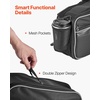 image:imageVEVOR Motorcycle Top Case 45L Universal Aluminum Alloy Motorbike Tail Box with Leather Lining 45L Waterproof Detachable Motorcycle Top Box with Lock amp Back Cushion Fit for 99 of Motorcycle Frames30L