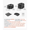 image:imageVEVOR Motorcycle Top Case 45L Universal Aluminum Alloy Motorbike Tail Box with Leather Lining 45L Waterproof Detachable Motorcycle Top Box with Lock amp Back Cushion Fit for 99 of Motorcycle Frames2234 L