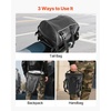 image:imageVEVOR Motorcycle Top Case 45L Universal Aluminum Alloy Motorbike Tail Box with Leather Lining 45L Waterproof Detachable Motorcycle Top Box with Lock amp Back Cushion Fit for 99 of Motorcycle Frames10L