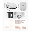 image:imageVEVOR RV Air Conditioner 13500 BTU NonDucted Rooftop RV AC Unit 65 dB Quiet Design Including Air Distribution Box Operation Panel and Installation Hardware for Campers Vans Trailers White15000 British Thermal Units