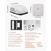 image:imageVEVOR RV Air Conditioner 13500 BTU NonDucted Rooftop RV AC Unit 65 dB Quiet Design Including Air Distribution Box Operation Panel and Installation Hardware for Campers Vans Trailers White13500 British Thermal Units