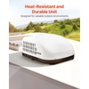 image:imageVEVOR RV Air Conditioner 13500 BTU NonDucted Rooftop RV AC Unit 65 dB Quiet Design Including Air Distribution Box Operation Panel and Installation Hardware for Campers Vans Trailers White15000 British Thermal Units