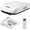 image:imageVEVOR RV Air Conditioner 13500 BTU NonDucted Rooftop RV AC Unit 65 dB Quiet Design Including Air Distribution Box Operation Panel and Installation Hardware for Campers Vans Trailers White13500 British Thermal Units