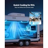 image:imageVEVOR RV Air Conditioner 13500 BTU NonDucted Rooftop RV AC Unit 65 dB Quiet Design Including Air Distribution Box Operation Panel and Installation Hardware for Campers Vans Trailers White13500 British Thermal Units