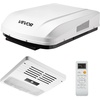 image:imageVEVOR RV Air Conditioner 13500 BTU NonDucted Rooftop RV AC Unit 65 dB Quiet Design Including Air Distribution Box Operation Panel and Installation Hardware for Campers Vans Trailers White15000 British Thermal Units