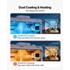 image:imageVEVOR RV Air Conditioner 13500 BTU NonDucted Rooftop RV AC Unit 65 dB Quiet Design Including Air Distribution Box Operation Panel and Installation Hardware for Campers Vans Trailers White15000 British Thermal Units