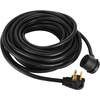 image:imageVEVOR Welder Extension Cord 30Amp 25ft 250V Welding Power Cord with NEMA 650 Plug 10 Gauge 3 Prong for MIGLincolnPlasmaMillerTIG Black25 ft