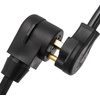 image:imageVEVOR Welder Extension Cord 30Amp 25ft 250V Welding Power Cord with NEMA 650 Plug 10 Gauge 3 Prong for MIGLincolnPlasmaMillerTIG Black25 ft