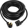 image:imageVEVOR Welder Extension Cord 30Amp 25ft 250V Welding Power Cord with NEMA 650 Plug 10 Gauge 3 Prong for MIGLincolnPlasmaMillerTIG Black25 ft