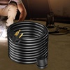 image:imageVEVOR Welder Extension Cord 30Amp 25ft 250V Welding Power Cord with NEMA 650 Plug 10 Gauge 3 Prong for MIGLincolnPlasmaMillerTIG Black25 ft