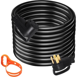 image:imageVEVOR 36 FT 50 Amp RV Extension Cord Durable Premium Power Cord RV 265mm Wire Diameter Extension Cord Copper Wire RV Cord Power Supply Cable for Trailer Motorhome Camper with Handles50 FT