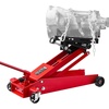 image:imageVEVOR Adjustable Floor Transmission Jack 2200 lbs1T Low Profile Hydraulic Transmission Telescoping HeavyDuty Lift Jack 728276 in Lifting Height 360 Swivel Front Wheels1000 lbs